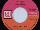 Northern Soul 45 STEVE KARMEN BIG BAND FT JIMMY RADCLIFFE Breakaway UA HEAR