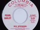 R&B Popcorn Soul 45 PEARL BAILEY Big Spender COLUMBIA VG+ HEAR