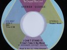 Funk 45 BRENDA GEORGE I Can't Stand It KENT HEAR VG++