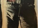 The Rolling Stones Sticky Fingers LP Album w/real zipper and Miss You Special Di