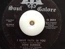 Northern Soul 45 DONI BURDICK Bari Track / I have faith in you SOUL GALORE 70s