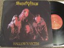 SAINT VITUS Hallow's Victim ORIG. 1985 DOOM HEAVY METAL LP w/INSERT St. SST 052
