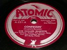 Atomic Records 78 RPM Slim Gaillard Quartette 'Confessin' & Trio 'Vout Blues'