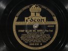 78 RPM -- Carroll Dickerson Orquesta (Louis Armstrong), Odeon 295 231, E  Jazz