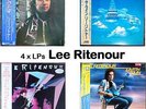 4xNM Wax Lee Ritenour Feel The Night On The Line Banded Together Earth Run Japan