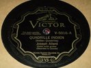 78rpm Victor V-5016 - JOSEPH ALLARD - French Canadian Fiddler - Quadrille Indien