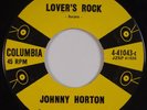 JOHNNY HORTON: Lover's Rock / You're My Baby 45 Rockabilly USA Orig VG++ HEAR