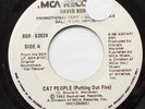 DAVID BOWIE Cat people CANADA ORIG 1982 PROMO MCA BSR 52024 Soundtrack OST 45 7