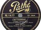 J´Attendrai . . .  - Das Boot - Rina Ketty - 1939