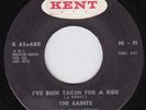 SAINTS I've Been Taken For A Ride RARE M- northern soul 45 The Sun Don't Shine