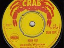 60s 70s Skinhead Reggae DERRICK MORGAN moon hop 1969 UK Pama Crab 7