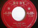 RARE ( ROCKABILLY 45 ) 1958 ORIG - STAN JOHNSON BABY BABY DOLL VG+