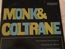 MONK & COLTRANE VINYL LP 1966 ORIGINAL RIVERSIDE PRESSING THELONIOUS JOHN RARE
