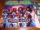 Overkill ?– Taking Over...in very good condition..org,1987...Noise Records