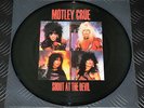 Motley Crue 'Shout At The Devil' Pic LP Picture Disc Vinyl Rare 100cop EX Sixx