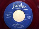 THE ORIOLES  JUBILEE 45-5120   RED VINYL ' ONE MORE TIME '