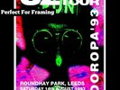 U2 live concert at Roundhay Park, Leeds 14th of August 1993 A4 size poster print