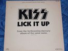 Kiss  Lick It Up 12 in Promo Vinyl Mercury record