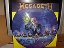 MEGADETH RUST IN PEACE ALBUM  PICTURE DISC VINLY LP