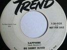 RARE ( ROCKABILLY 45 ) 1958 ORIG - BIG DANNY OLIVER - SAPPHIRE - VG+
