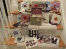 Vintage Record Carrying Case w/ over 40 1960's 45's Beatles, Stones, Spoonful ++
