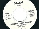 Doo wop Teen Little June his Januarys SALEM 188 Burgers fries & shakes / Hello ?