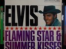 ELVIS PRESLEY Flaming Star and Summer Kisses RARE SMALL ORANGE LABEL LP