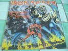 IRON MAIDEN: THE NUMBER OF THE BEAST RARE GATEFOLD COVER LP VENEZUELA