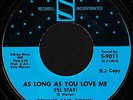 Northern Soul 45 RONNIE AND ROBYN As Long As You Love Me SIDRA 70's Press Hear