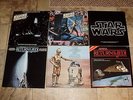 6 Original Star Wars/Empire Strikes Back/Return of the Jedi LP Albums w/Inserts