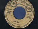 1838 JUNIOR BYLES-RUN RUN-OBSERVER-ORIG PRESS- REGGAE 45 7