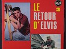 ELVIS PRESLEY: Le Retour D'elvis, 2 45 (France, blue lbl, PC w/ tab)