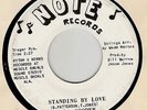 45rpm ; EULA COOPER , STANDING BY LOVE , EXC. WHITE LABEL ' NOTE ' XO-SOUL RARE
