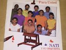 Para Usted Nati Y Su Orquesta 33 rpm Combo Record LP 1986 Ex Vinyl Latin