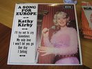 KATHY KIRBY - EP - A SONG FOR EUROPE 1965    VINYL/COVER  EX/CON