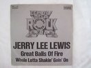 Single / JERRY LEE LEWIS / 1973 / RARITÄT / GREAT BALLS OF FIRE /