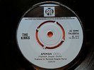 THE KINKS-APEMAN/RATS UK 7'' 1970 EX PYE RECORDS COMPANY SLEEVE
