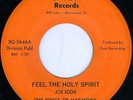 JOE EDDIE KINGS OF HARMONY Feel The Holy Spirit BLACK GOSPEL 45 on CASH 3646