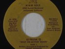 Modern Soul Funk 45 - Le Frank 'O - Keep On Gettin' Down - M M-M Gold - VG++ mp3