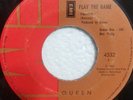 QUEEN play the game / a human body un cuerpo humano RARE guatemala 45