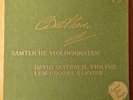 OISTRAKH BEETHOVEN COMPLETE VIOLIN SONATAS PHILIPS BOX SET ED1 RED SILVER LBL NM