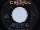 Blues 45 HOWLIN' WOLF Three Hundred Pounds Of Joy CHESS HEAR