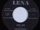 Doo Wop 45 EBONAIRES Love Call LENA HEAR