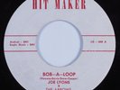 Doo Wop/R&B Rocker 45 JOE LYONS & THE ARROWS Bob-A-Loop HIT MAKER HEAR