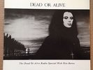 Dead Or Alive Radio Special With Pete Burns LP Promo Epic EAS2668 interview RARE