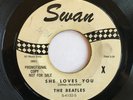 THE BEATLES She Loves You/I'll Get You SWAN 4152 promo/wlp 1964 orig RARE