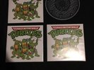 Teenage Mutant Ninja Turtles With Masks 7 Inch Colored Vinyl Sewer Cap Slip Mat