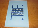 NEW ORDER - MOVEMENT - ORIGINAL UK PROMO POSTER (PETER SAVILLE)
