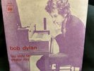 Bob Dylan 45 LP picture sleeve Import record album Portugal Lay Lady Lay Peggy