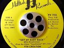 9TH CREATION - Got my baby back/Much to much - 45 rare SOUL FUNK/MODERN/SWEET
